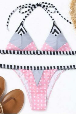 Y2K Polka Dot Bikini Set - Trendy Women's Fashion for Coquette and Grunge Aesthetics