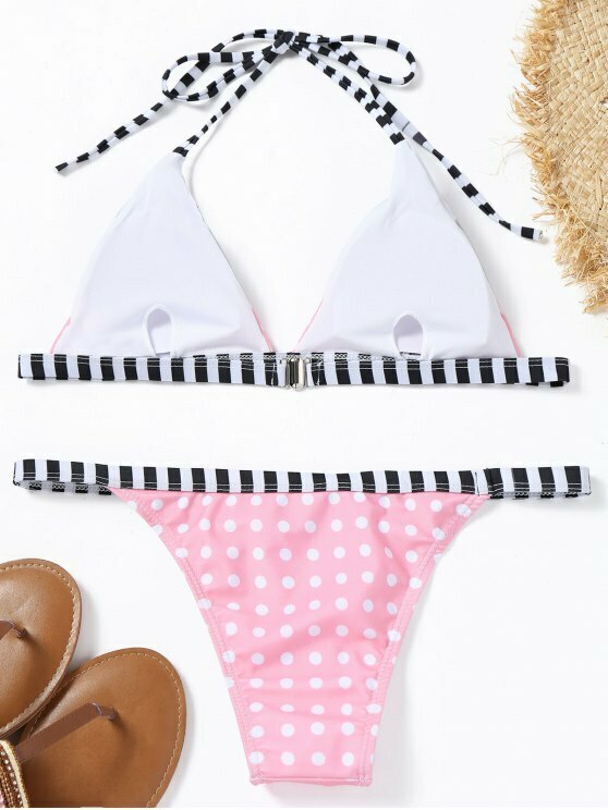 Y2K Polka Dot Bikini Set - Trendy Women's Fashion for Coquette and Grunge Aesthetics