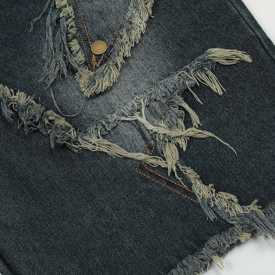 Y2K Raw Hem Star Jorts: Coquette Aesthetic Grunge Style Cargo Skirt Y2K Raw Hem Star Jorts: Coquette Aesthetic Grunge Style Cargo Skirt