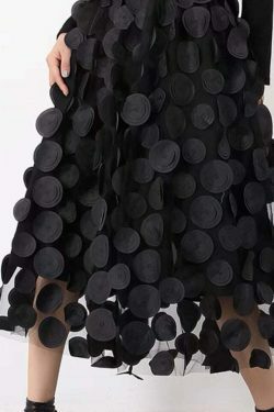 Y2K Retro A-Line Swing Skirt: Coquette & Grunge Aesthetic, Cute Tops, Pastel Goth