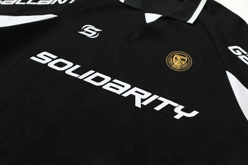 Y2K Retro Colour Block Sports Jersey - Niche Women's Fashion Aesthetic Top Y2K Retro Colour Block Sports Jersey - Niche Women's Fashion Aesthetic Top