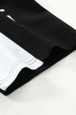 Y2K Retro Colour Block Sports Jersey - Niche Women's Fashion Aesthetic Top