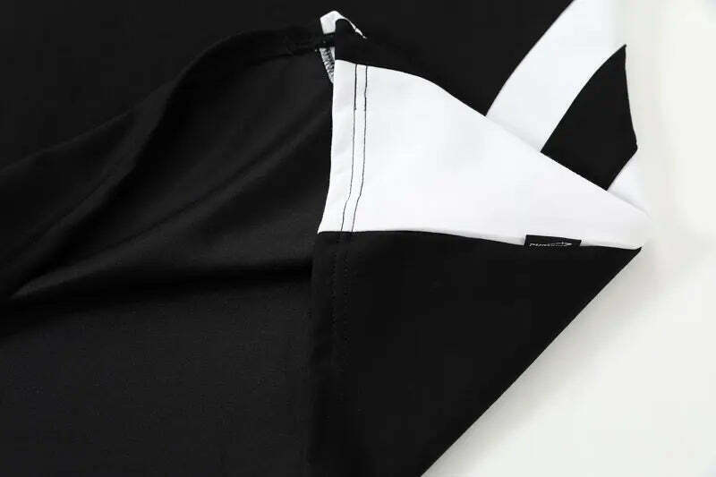 Y2K Retro Colour Block Sports Jersey - Niche Women's Fashion Aesthetic Top Y2K Retro Colour Block Sports Jersey - Niche Women's Fashion Aesthetic Top