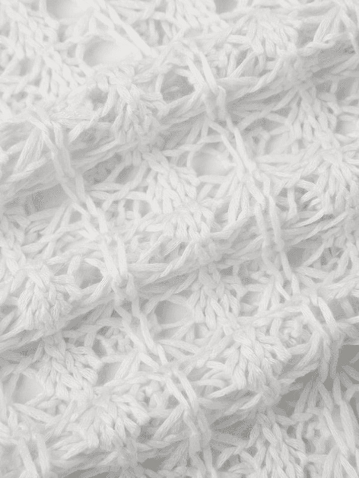 Y2K Retro Hollow Knit Crop Top - Coquette Aesthetic Grunge Style - Cute Pastel Goth Fashion Y2K Retro Hollow Knit Crop Top - Coquette Aesthetic Grunge Style - Cute Pastel Goth Fashion