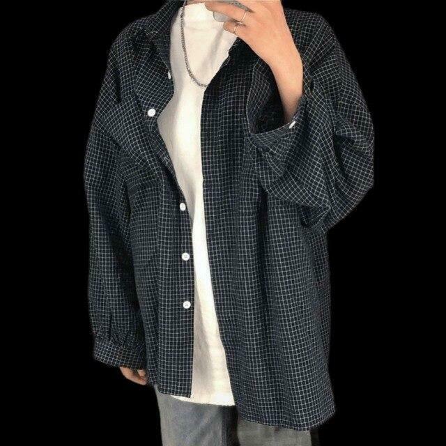 Y2K Retro Plaid Shirt: Coquette Aesthetic Grunge Style for Women - Vintage Fashion Y2K Retro Plaid Shirt: Coquette Aesthetic Grunge Style for Women - Vintage Fashion