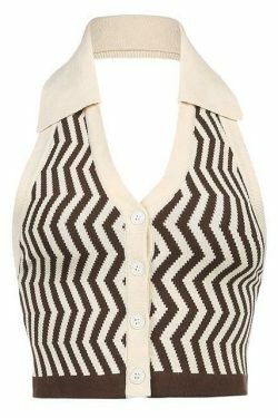 Y2K Retro Striped Sleeveless Top: Coquette Aesthetic, Grunge Style, Past