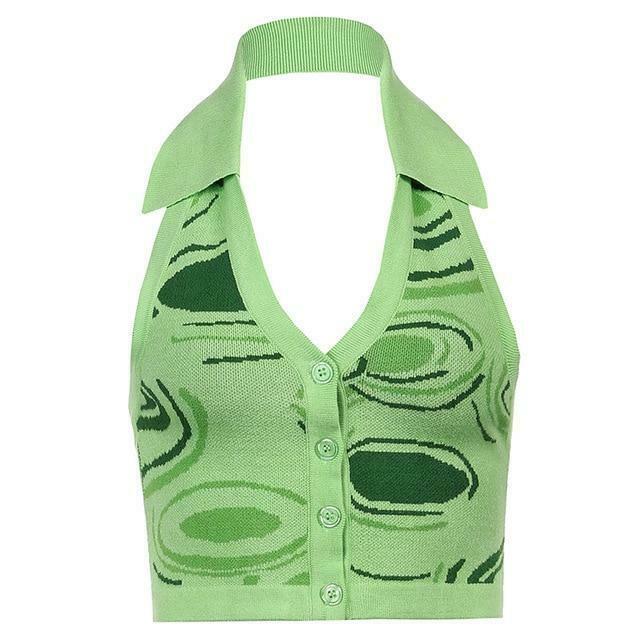 Y2K Retro Striped Sleeveless Top: Coquette Aesthetic, Grunge Style, Past Y2K Retro Striped Sleeveless Top: Coquette Aesthetic, Grunge Style, Past