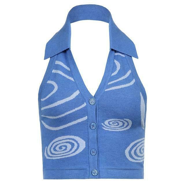 Y2K Retro Striped Sleeveless Top: Coquette Aesthetic, Grunge Style, Past Y2K Retro Striped Sleeveless Top: Coquette Aesthetic, Grunge Style, Past