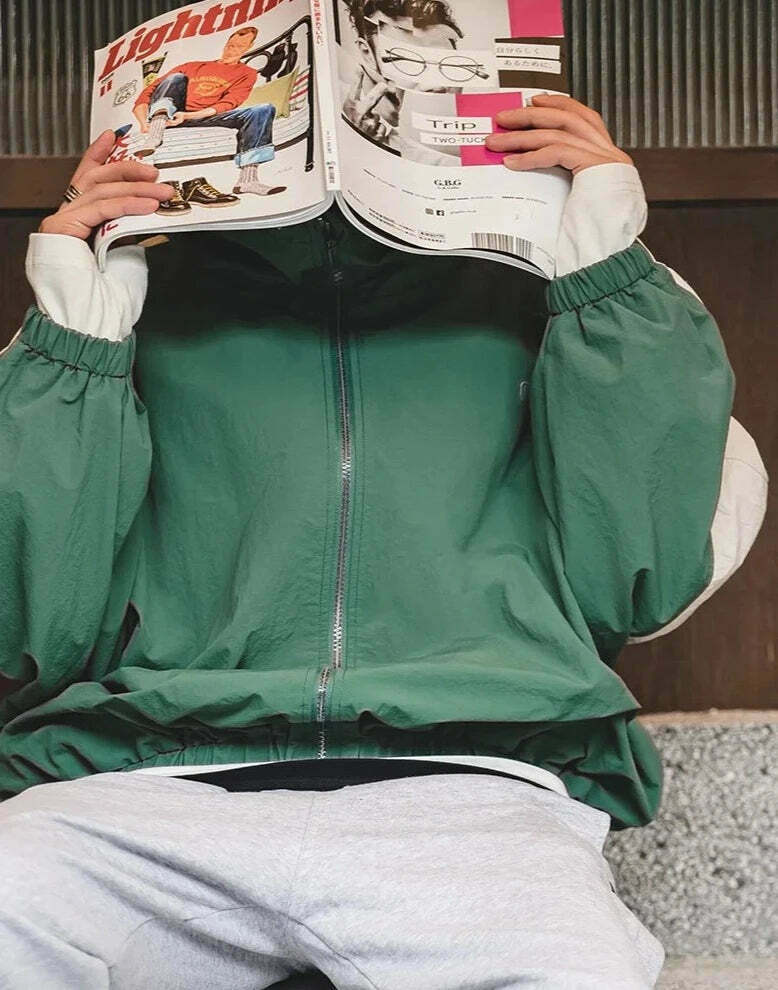 Y2K Retro Style Track Jacket for Women - Coquette Aesthetic Grunge Fashion with Pastel Goth Vibes Y2K Retro Style Track Jacket for Women - Coquette Aesthetic Grunge Fashion with Pastel Goth Vibes