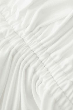 Y2K Ruched Tie Waist Crop Tank Top in Coquette Aesthetic - Grunge Style with Pastel Goth Vibes