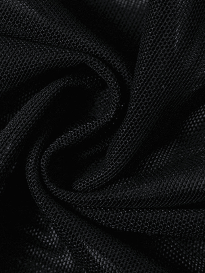 Y2K Ruffle Mesh Bandeau Maxi Dress - Coquette Aesthetic, Grunge Style, Pastel Goth