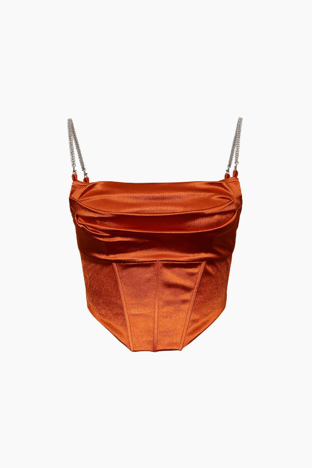 Y2K Satin Draped Corset Top: Coquette Aesthetic with Grunge Twist Y2K Satin Draped Corset Top: Coquette Aesthetic with Grunge Twist