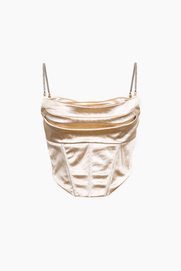 Y2K Satin Draped Corset Top: Coquette Aesthetic with Grunge Twist Y2K Satin Draped Corset Top: Coquette Aesthetic with Grunge Twist