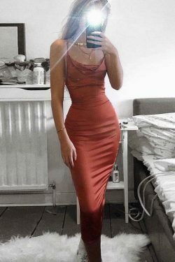 Y2K Satin Lace-Up Dress: Coquette Aesthetic with Grunge Style