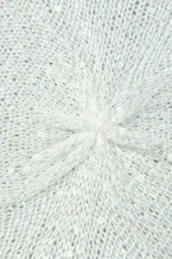 Y2K Sequin Cutout Knit Tank Top for Women: Coquette Aesthetic with a Touch of Grunge Style