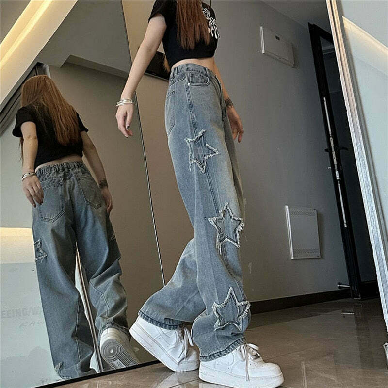 Y2K Star Denim: Luminary Ribbed Cargo Skirt with Coquette Aesthetic and Grunge Style Y2K Star Denim: Luminary Ribbed Cargo Skirt with Coquette Aesthetic and Grunge Style