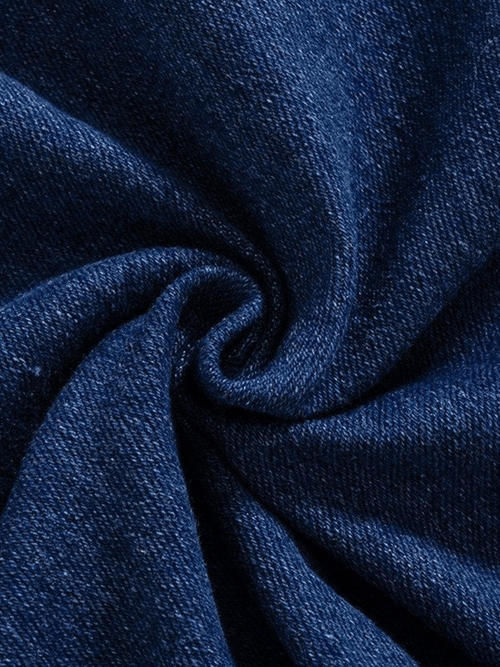 Y2K Strapless Denim Mini Dress - Coquette Aesthetic with Grunge & Pastel