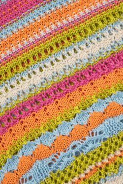 Y2K Stripe Cross Strap Knit Cami Top - Coquette Aesthetic Grunge Style - Cute Pastel Goth Fashion