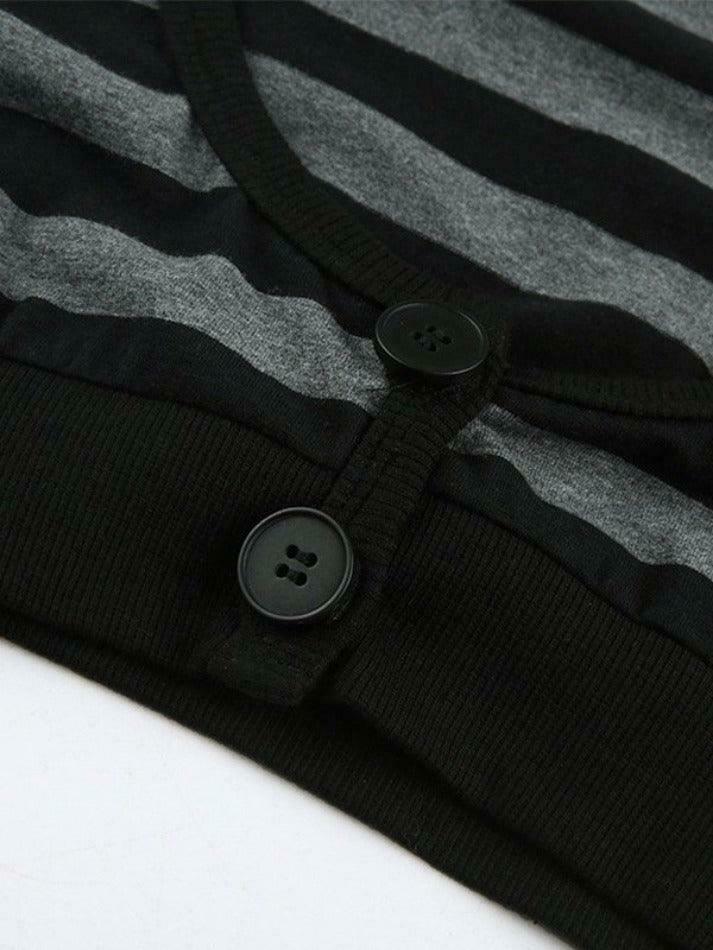 Y2K Striped Knit Top: Coquette Grunge Style, Cute Crop, Pastel Goth, Cargo Skirt, Old Money, Pre Y2K Striped Knit Top: Coquette Grunge Style, Cute Crop, Pastel Goth, Cargo Skirt, Old Money, Pre