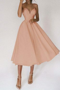 Y2K Suspender Swing Midi Dress - Coquette Aesthetic with Grunge & Pastel Goth Vibes