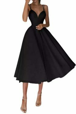 Y2K Suspender Swing Midi Dress - Coquette Aesthetic with Grunge & Pastel Goth Vibes