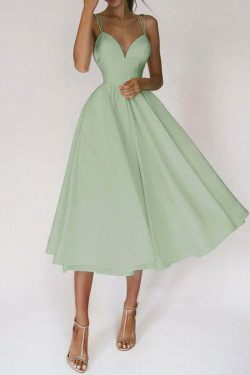 Y2K Suspender Swing Midi Dress - Coquette Aesthetic with Grunge & Pastel Goth Vibes