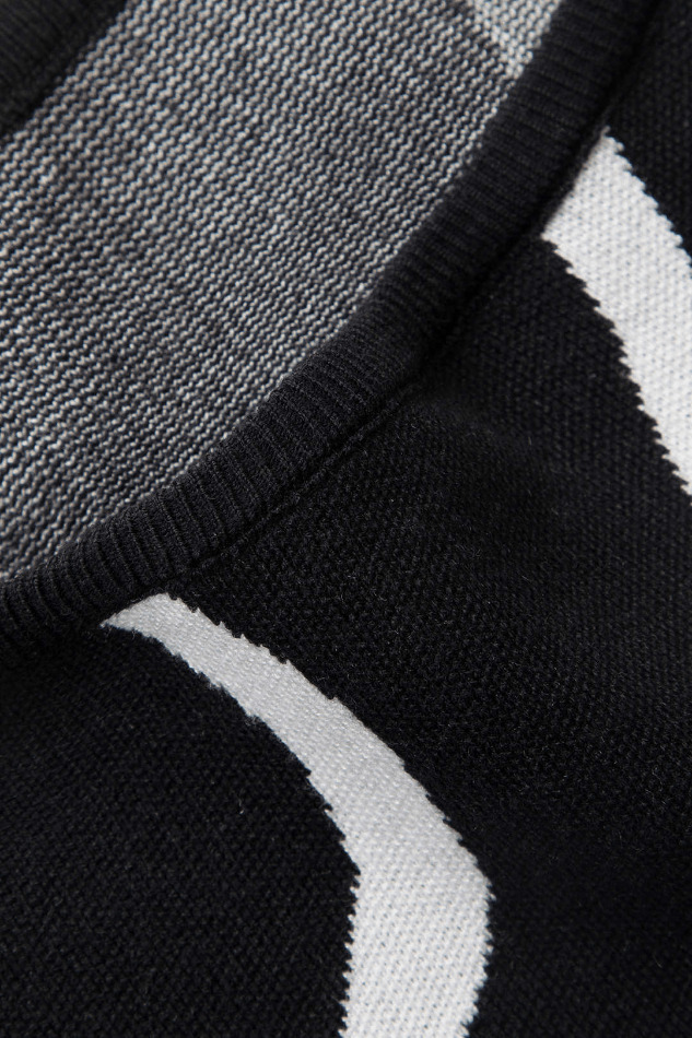 Y2K Swirl Stripe Knit Strapless Midi Dress - Coquette Aesthetic Fashion for Women