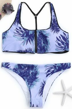 Y2K Tie Dye Braided Thong Bikini Set - Coquette Aesthetic Swimwear for Women