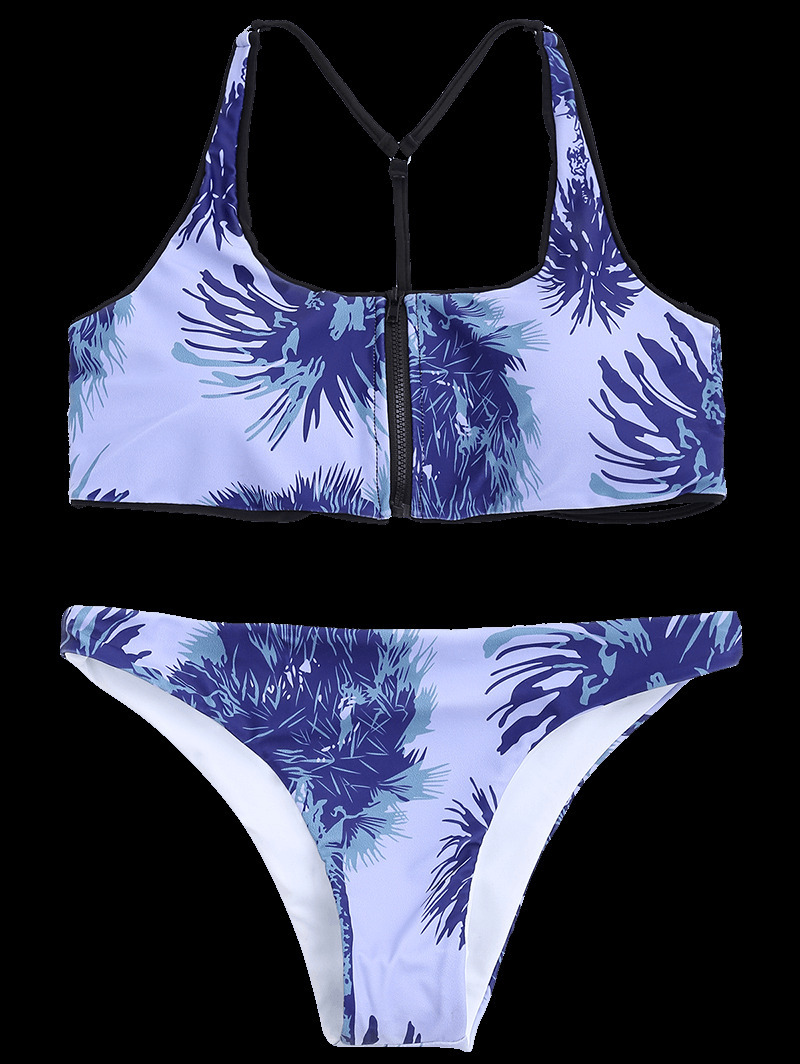 Y2K Tie Dye Braided Thong Bikini Set - Coquette Aesthetic Swimwear for Women