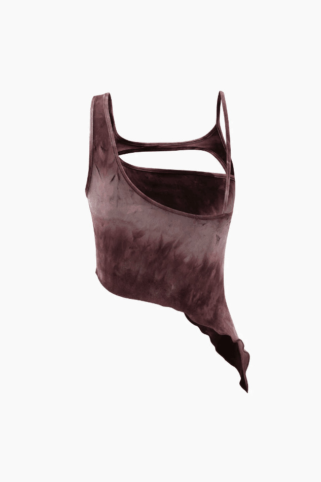 Y2K Tie Dye Cami Top with Hooded Shrug & Mini Skirt Set - Coquette Aesthetic Fashion Y2K Tie Dye Cami Top with Hooded Shrug & Mini Skirt Set - Coquette Aesthetic Fashion