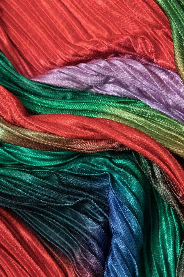 Y2K Tie Dye Plisse Halter Top & Pants Set - Coquette Aesthetic Outfit for Women