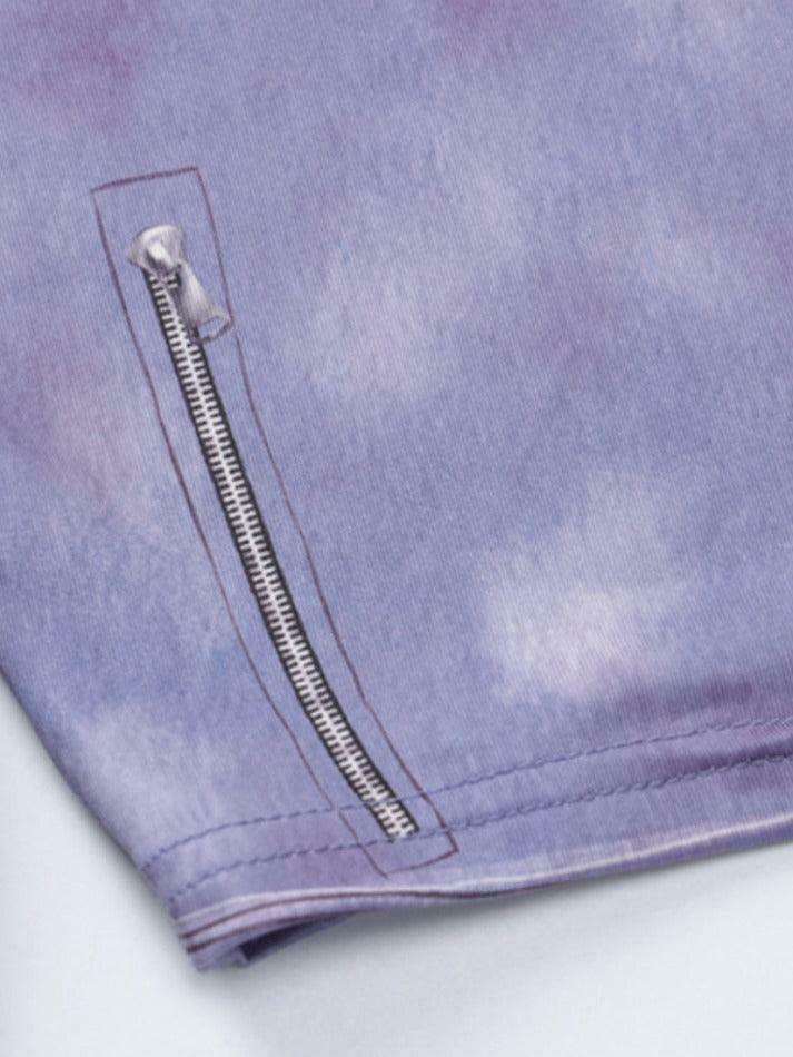 Y2K Tie Dye Splice Print Crop Long Sleeve Tee - Coquette Aesthetic Grunge Style Women's Fashion Y2K Tie Dye Splice Print Crop Long Sleeve Tee - Coquette Aesthetic Grunge Style Women's Fashion