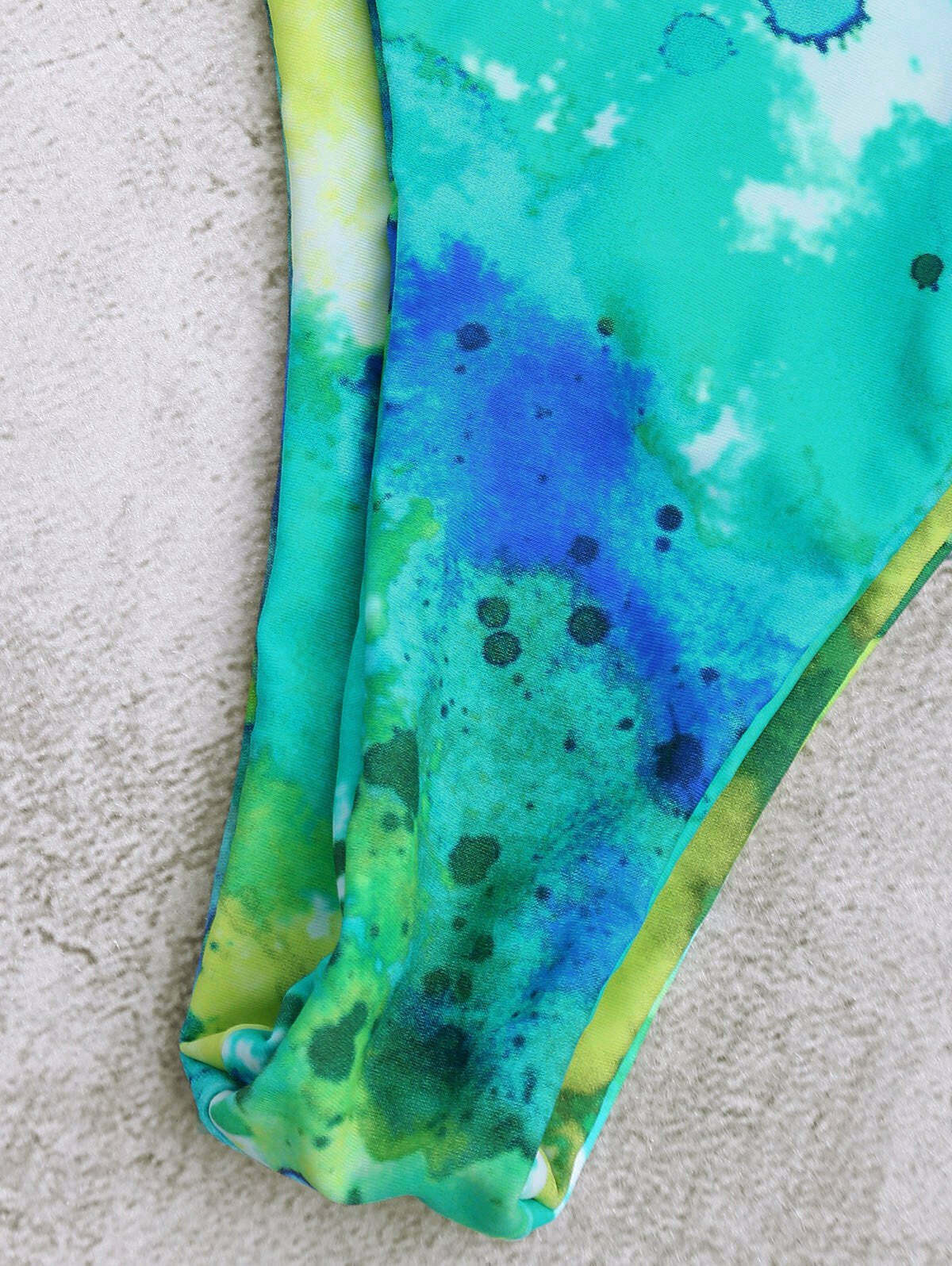 Y2K Tie Dye String Bikini Set for Niche Women Fashion Y2K Tie Dye String Bikini Set for Niche Women Fashion