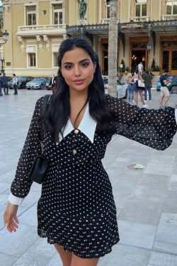 Y2K Vintage Polka Dot Dress - Coquette Aesthetic Fashion for Women