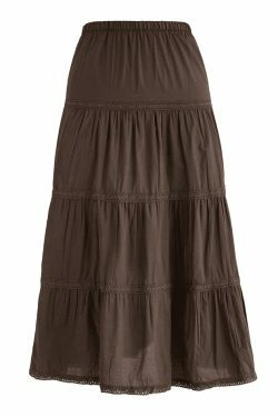 Y2K Vintage Tiered Midi Skirt: Coquette Aesthetic with Grunge & Pastel Goth Vibes