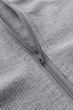 Y2K Zipper Crop Knit Top: Coquette Aesthetic Grunge Style - Cute Pastel Goth Fashion