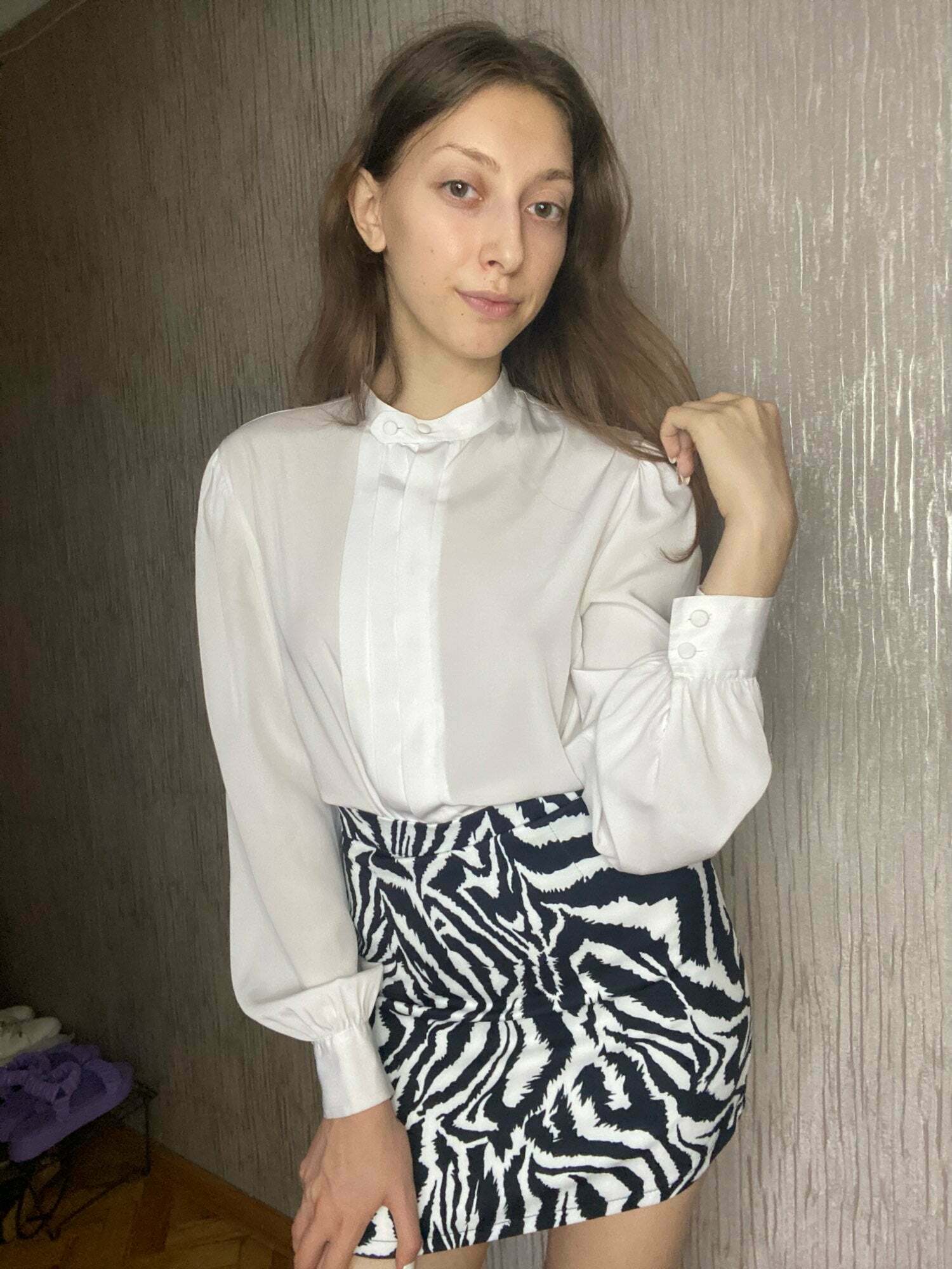 Zebra Print Mini Skirt - Y2K Fashion Statement with Coquette Aesthetic & Grunge Vibes