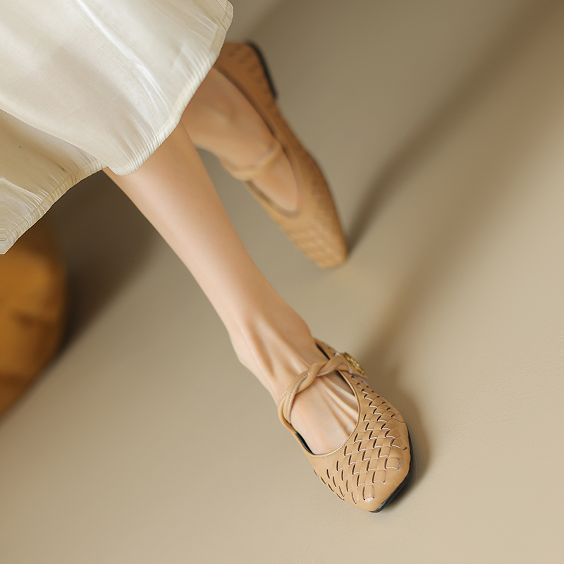 1 cm Italian-Style Soft Sole Leather Flats - Comfortable Fully Padded Interior for All-Day Wear 1 cm Italian-Style Soft Sole Leather Flats - Comfortable Fully Padded Interior for All-Day Wear