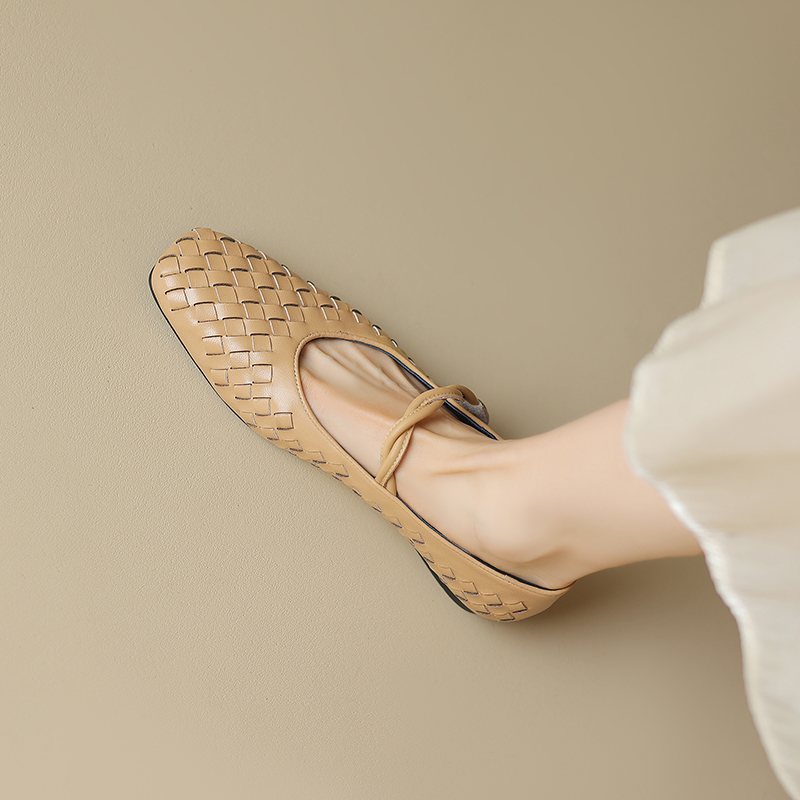 1 cm Italian-Style Soft Sole Leather Flats - Comfortable Fully Padded Interior for All-Day Wear 1 cm Italian-Style Soft Sole Leather Flats - Comfortable Fully Padded Interior for All-Day Wear