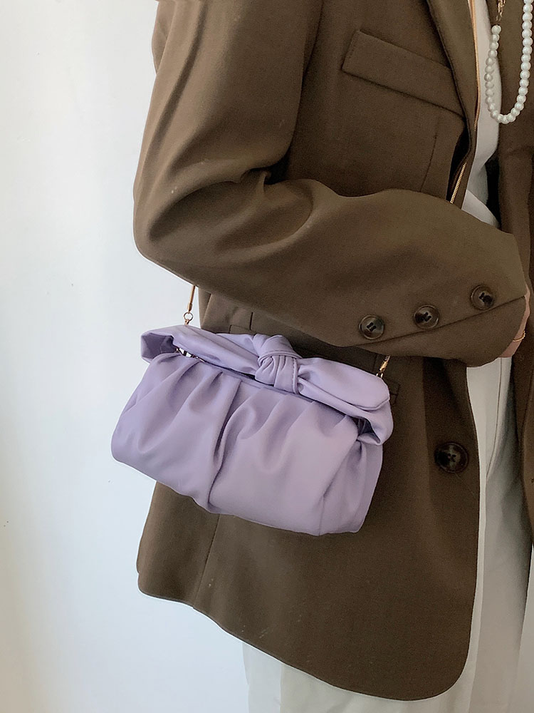 2023 Spring/Summer Small Rabbit Ears Handheld Ruffled Cloud Bag, Versatile Crossbody Chain Bag, Trendy Niche Design 2023 Spring/Summer Small Rabbit Ears Handheld Ruffled Cloud Bag, Versatile Crossbody Chain Bag, Trendy Niche Design