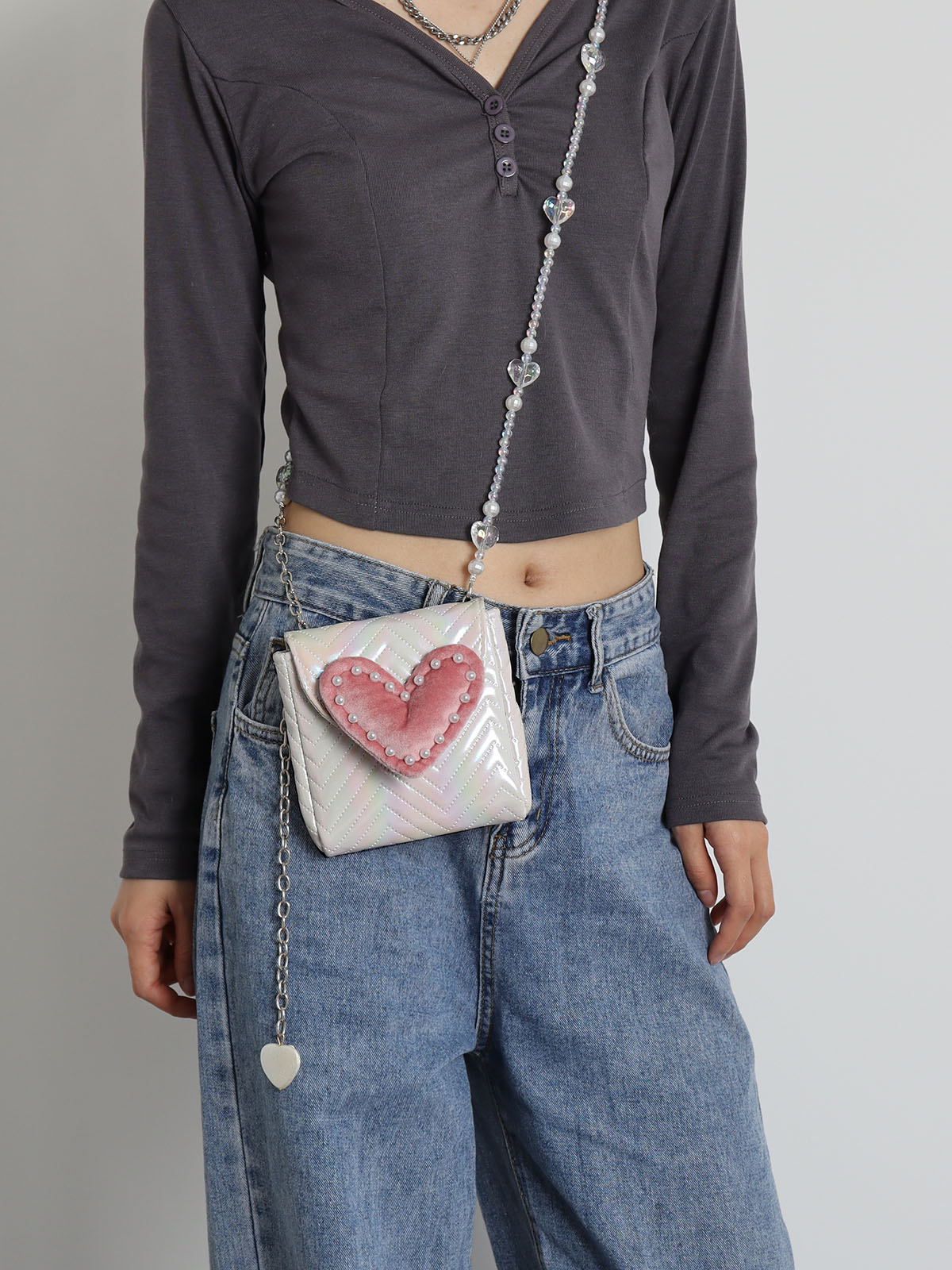 2023 Summer Mini Heart-Shaped Handbag for Women - Versatile Stylish Crossbody Phone & Coin Purse, Cute High-End Design 2023 Summer Mini Heart-Shaped Handbag for Women - Versatile Stylish Crossbody Phone & Coin Purse, Cute High-End Design
