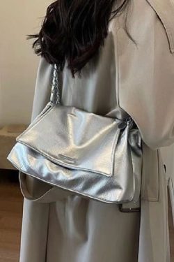 2023 Trendy Autumn Winter Chain Shoulder Crossbody Bag, Versatile Large Capacity Underarm Bag for Women