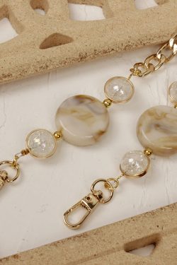 2023 Women's Bohemian Chain Shoulder Strap - DIY Crossbody Handheld Resin Bag Strap - Universal Fit for Fashionable Styles