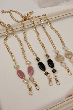 2023 Women's Bohemian Chain Shoulder Strap - DIY Crossbody Handheld Resin Bag Strap - Universal Fit for Fashionable Styles