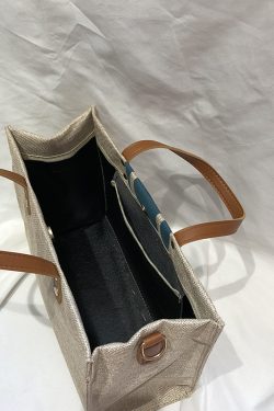 2024 Korean Style Women's Large Canvas Shoulder Crossbody Handbag - Simple Professional Commuter Fashion