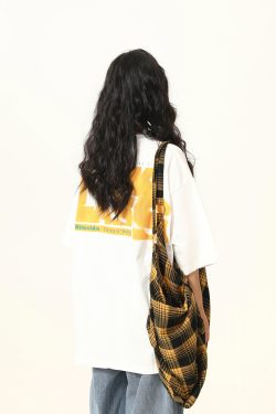 2024 Summer American Vintage Short Sleeve Letter Print T-Shirt for Men and Women - Street Style Couples Top