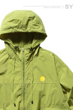 2024 Summer Lightweight Sun Protection Jacket, Breathable Loose Windbreaker for Outdoor Activities, Trendy Summer Outerwear