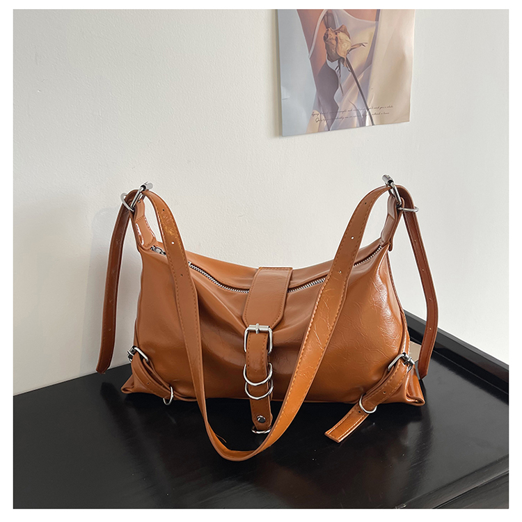 2025 Black Soft Leather Large Capacity Casual Tote Bag for Women - Korean Style Fashion Shoulder and Crossbody Bag 2025 Black Soft Leather Large Capacity Casual Tote Bag for Women - Korean Style Fashion Shoulder and Crossbody Bag