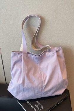 2025 Japanese-Style Large Capacity Tote Bag for Women - Casual Versatile Shoulder Bag for College and Work Commuting