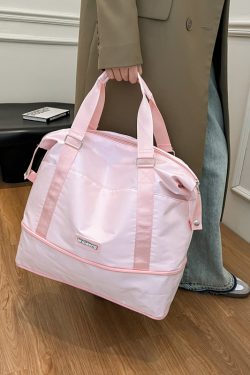 2025 Large Capacity Dry Wet Separation Travel Bag - Sports Fitness Maternity Storage Luggage for Short-Distance Trips